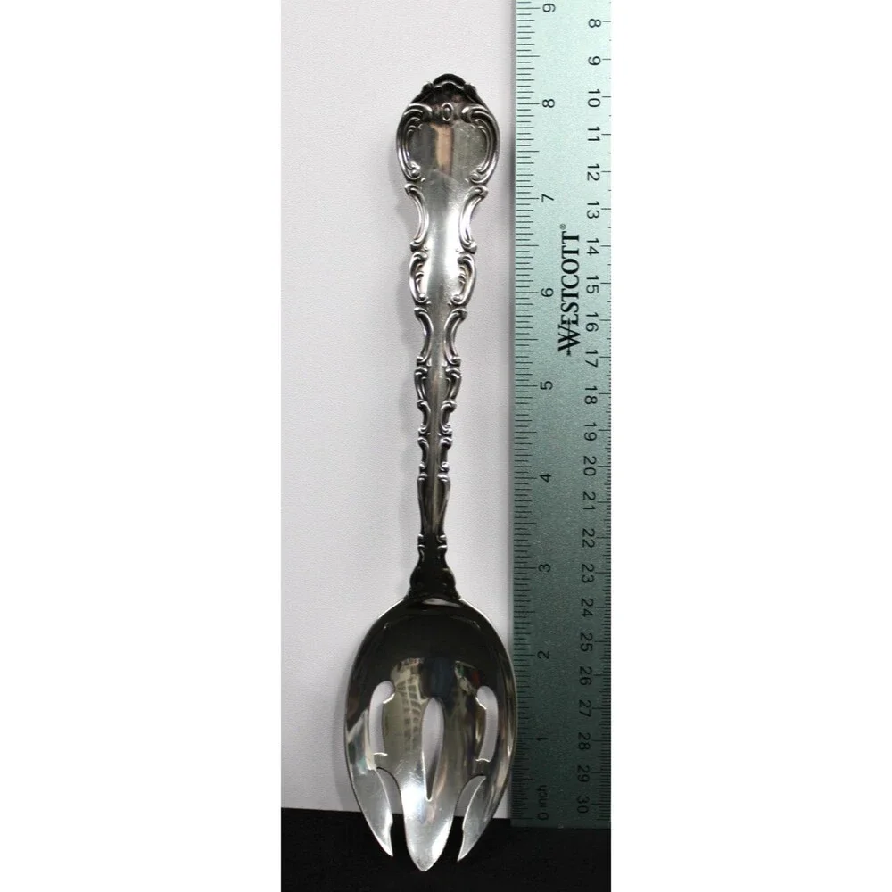 Strasbourg by Gorham Sterling Silver Serving Spoon Pierced Orig 8 1/2
